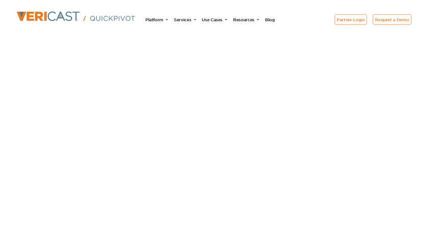 QuickPivot Landing Page