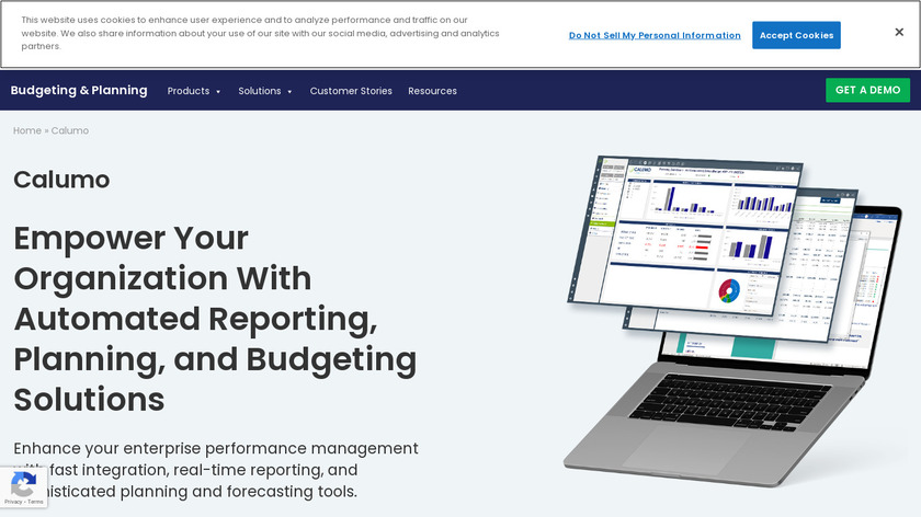 CALUMO Landing Page