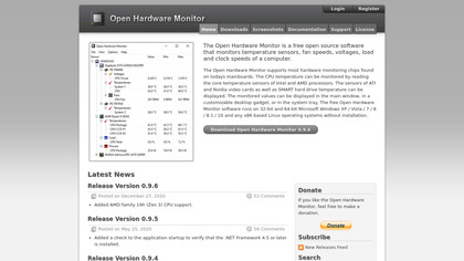Open Hardware Monitor image