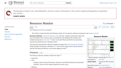 Resource Monitor image