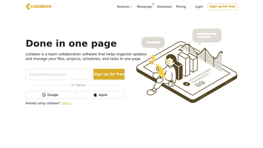 collabee Landing Page