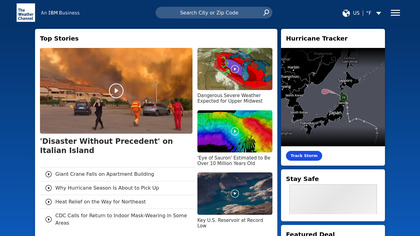 Weather.com screenshot