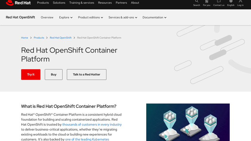 OpenShift Container Platform Landing Page