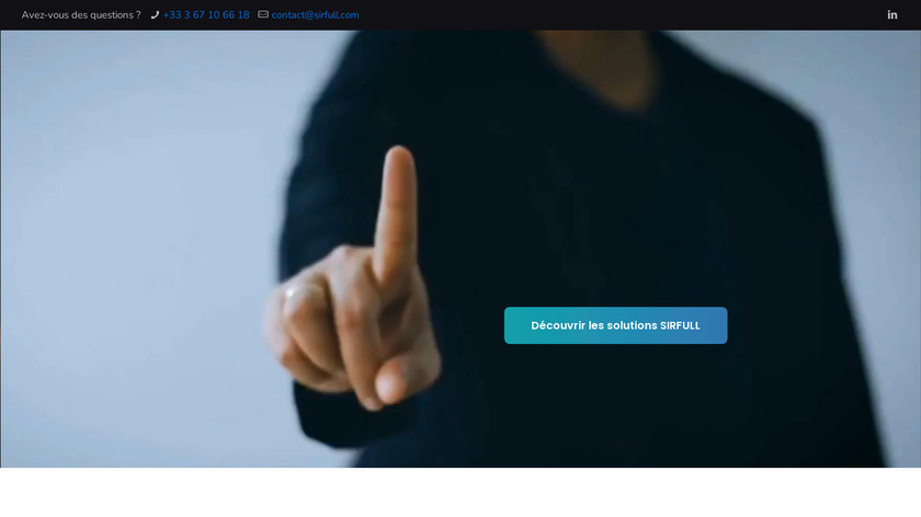 SiRFULL Landing Page