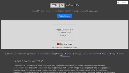 Control V image