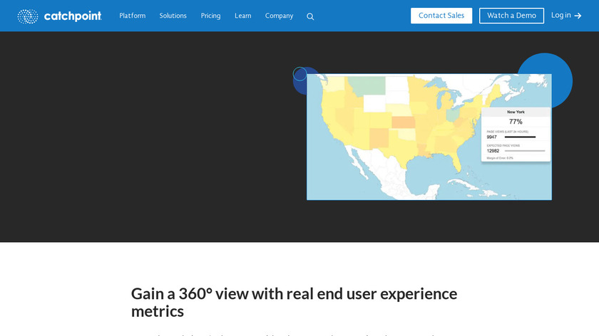 Catchpoint RUM Landing Page