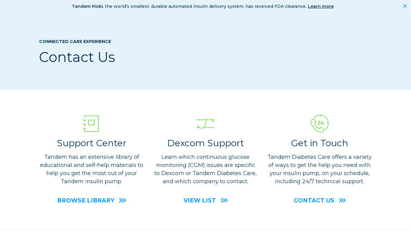 Tandem HQ Landing Page