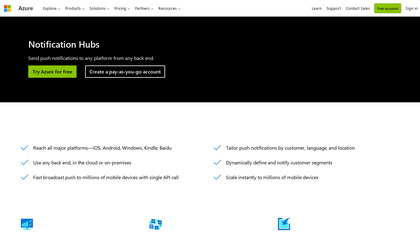 Azure Notification Hubs image