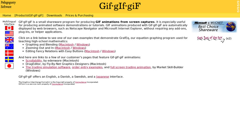 Gif·gIf·giF Landing Page