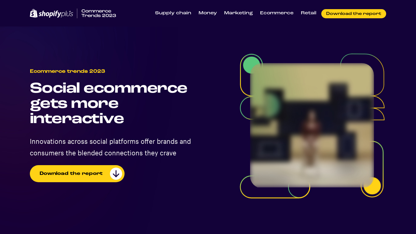 Ecommerce Growth Company Landing page
