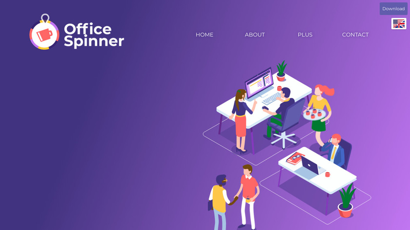 Office Roulette Landing Page