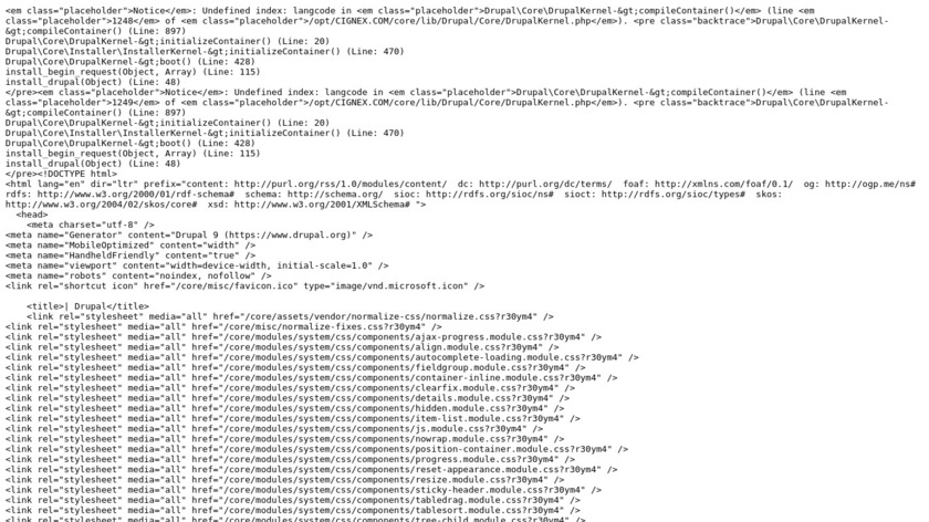 CIGNEX Datamatics Landing Page