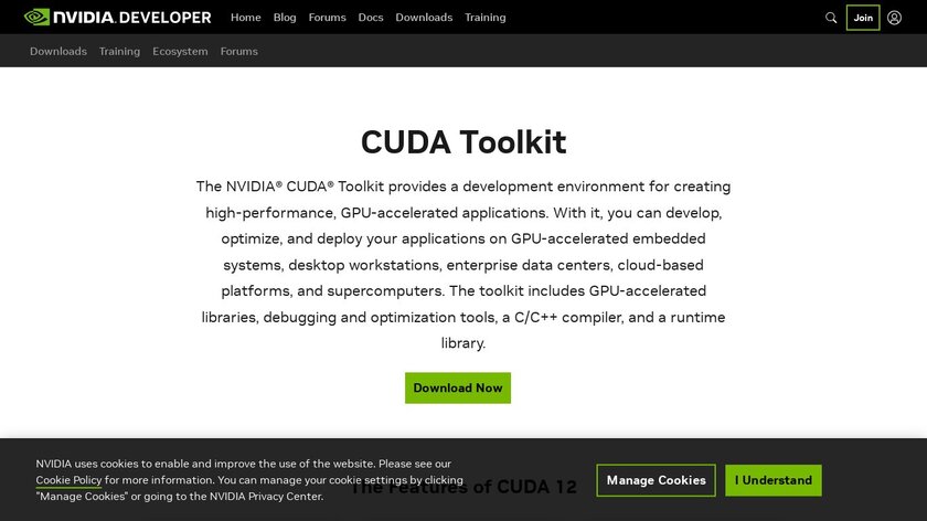 CUDA Toolkit Landing Page