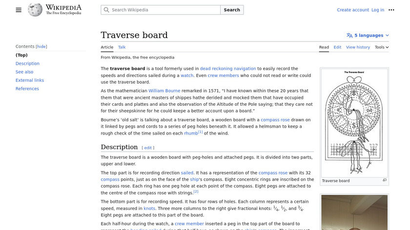 Traverse Board Landing Page