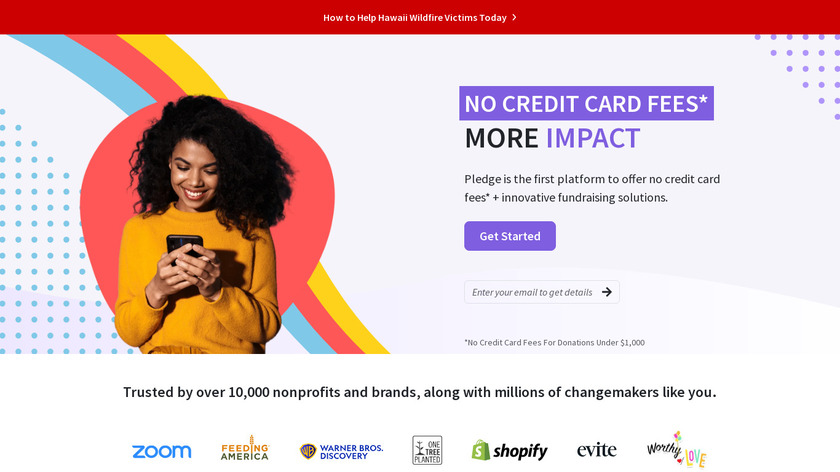 Pledgeling Landing Page