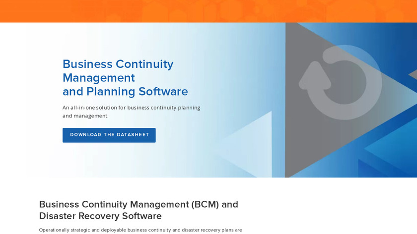 Quantivate Business Continuity Landing Page