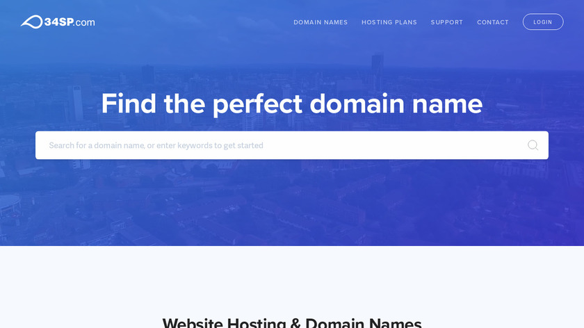 34sp Landing Page