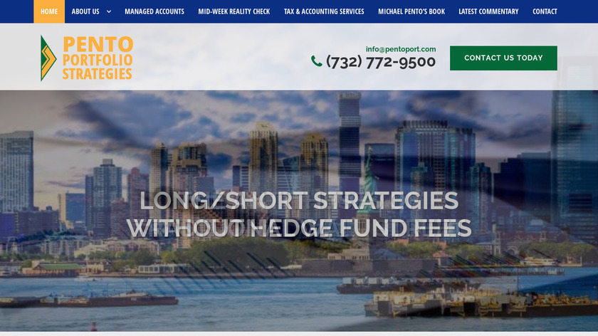 Pento Landing Page