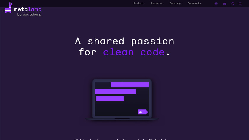 PostSharp Landing Page