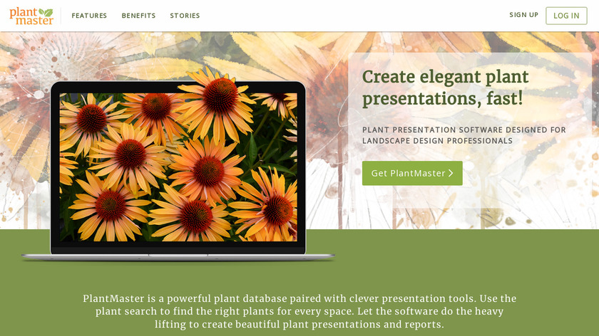 PlantMaster Landing Page