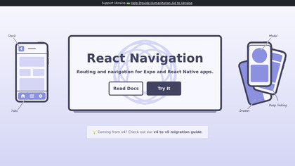 React Navigation image