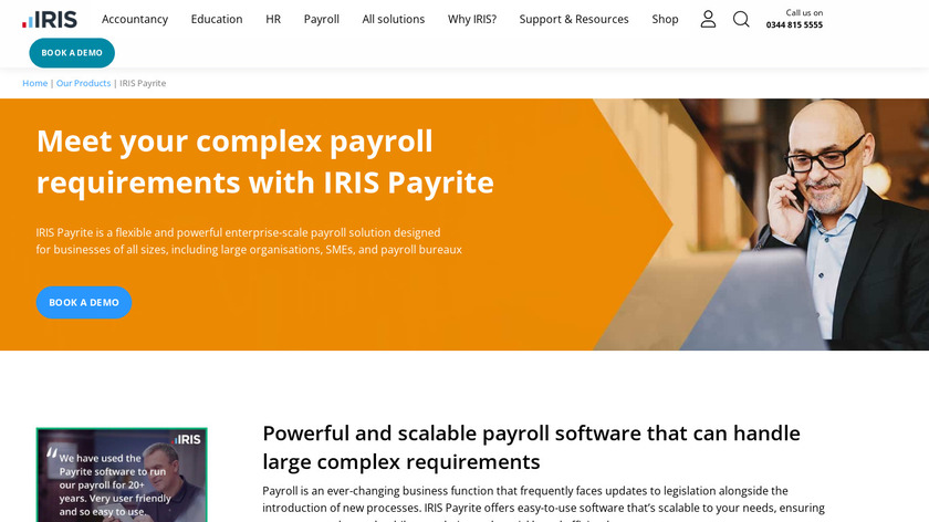 FMP Payrite Landing Page