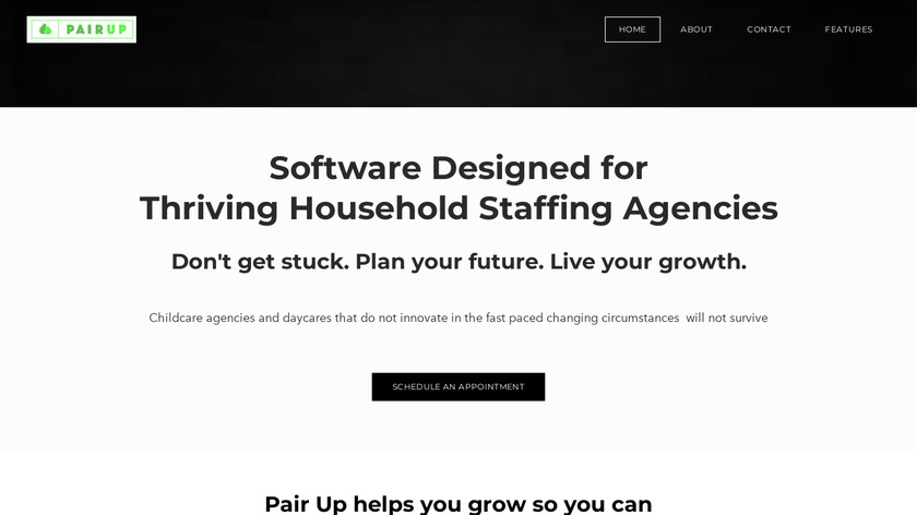 Pair Up Systems Landing Page