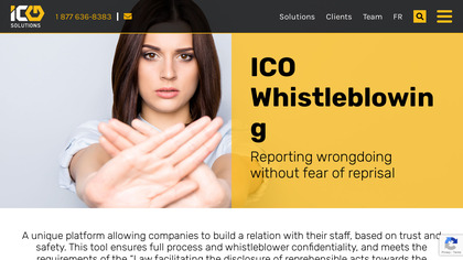 ICO Whistleblowing Software image