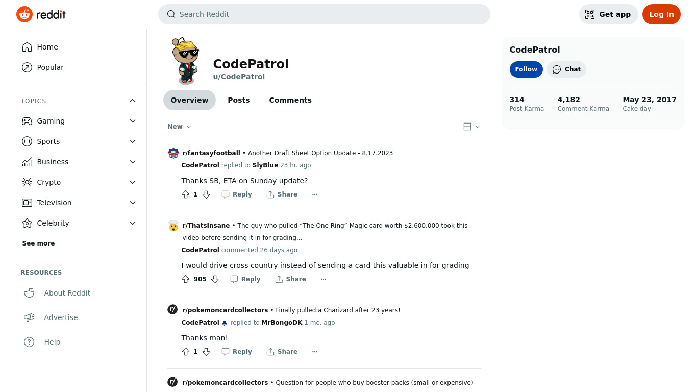 CodePatrol Landing page