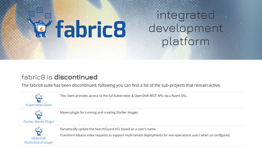 fabric8 Landing Page