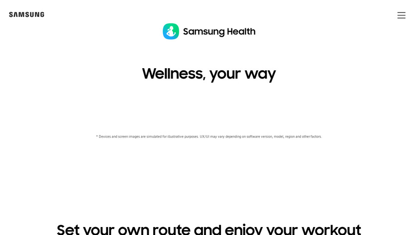 S Health Landing Page