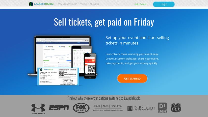 LaunchTrack Landing Page