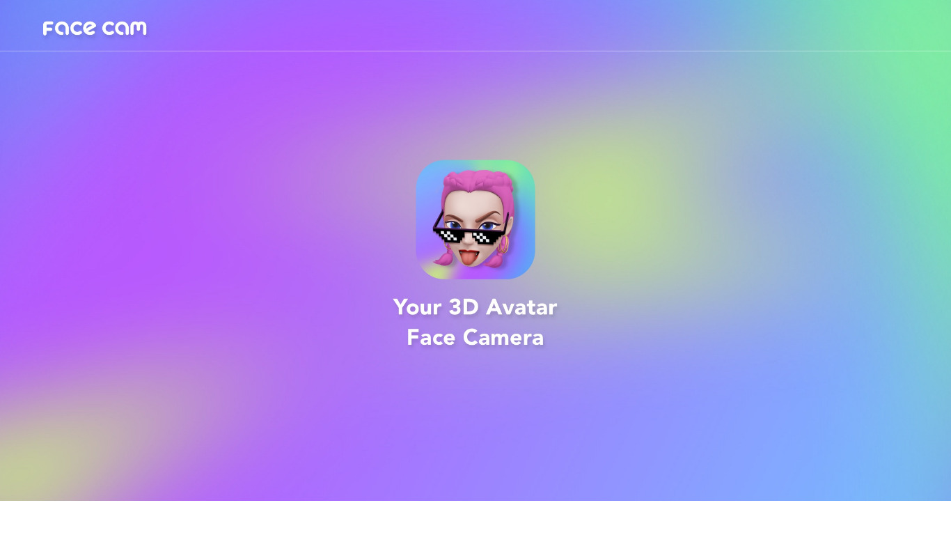 Avatar Face Emoji Landing page