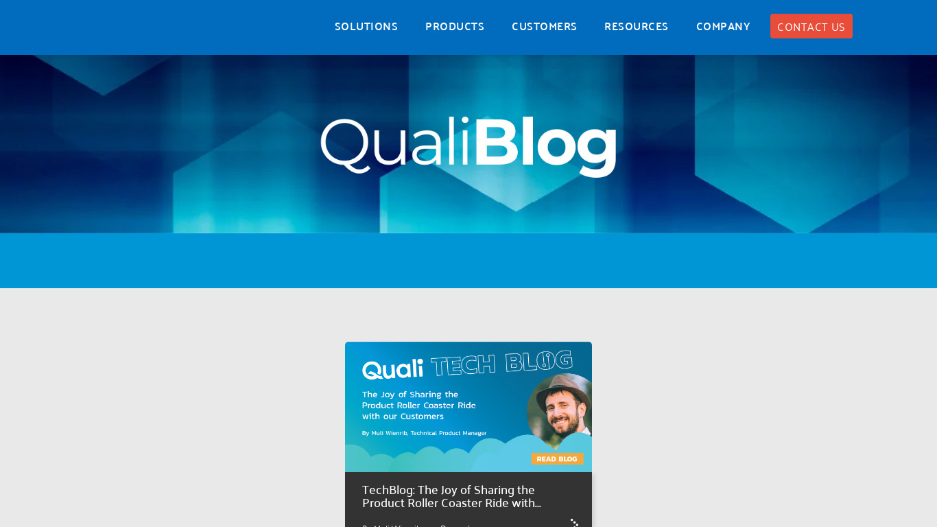 quali.com CloudShell Pro Landing page