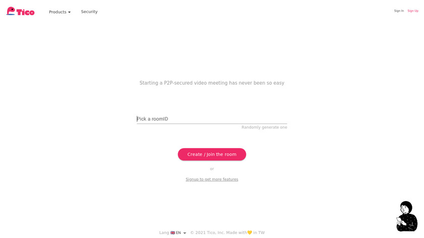 Tico 2.0 - Powercall Landing Page