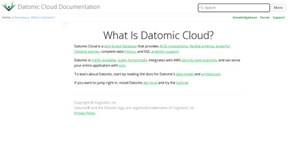 Datomic Cloud image