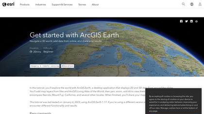 ArcGIS Earth image