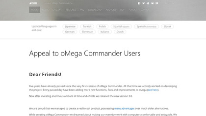 oMega Commander image