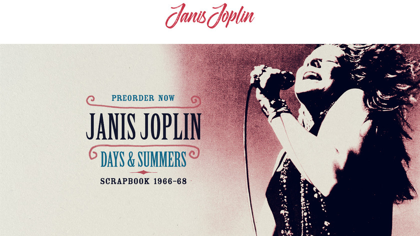 Janis Landing Page