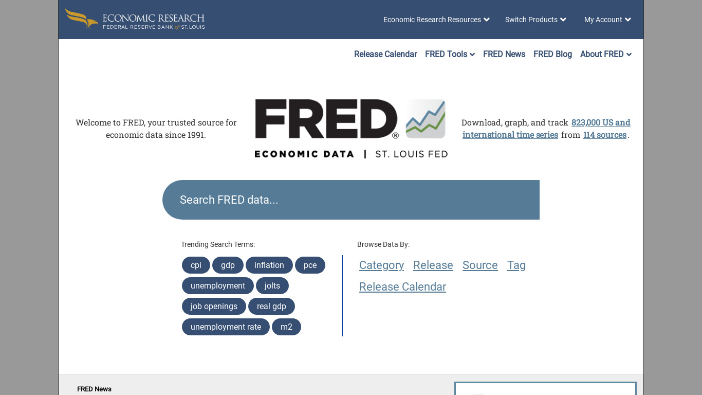 Fred & Farid Landing page