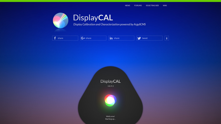 DisplayCAL (formerly known as dispcalGUI) Landing Page
