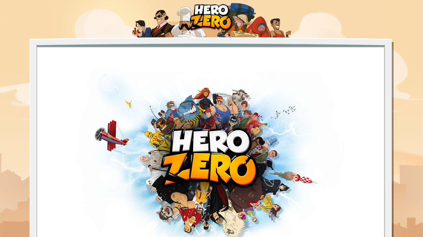 Hero Zero Landing page