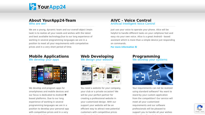 AIVC (Alice) Landing Page