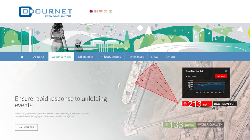 Envirosuite Landing Page