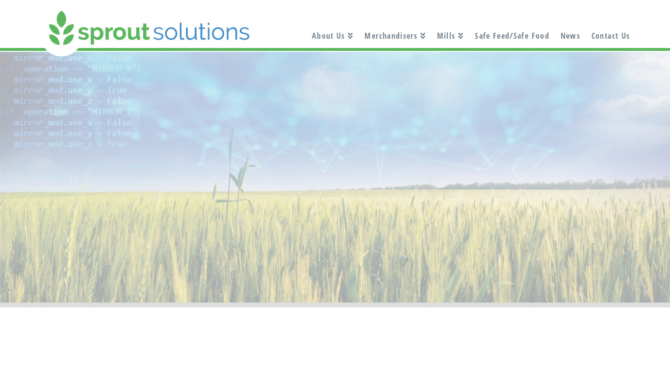 Sprout Solutions HR Landing page