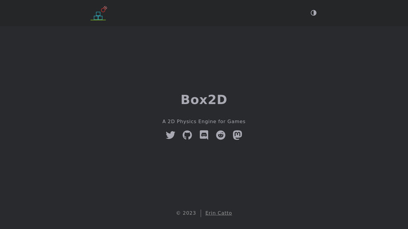 Box2D Landing Page