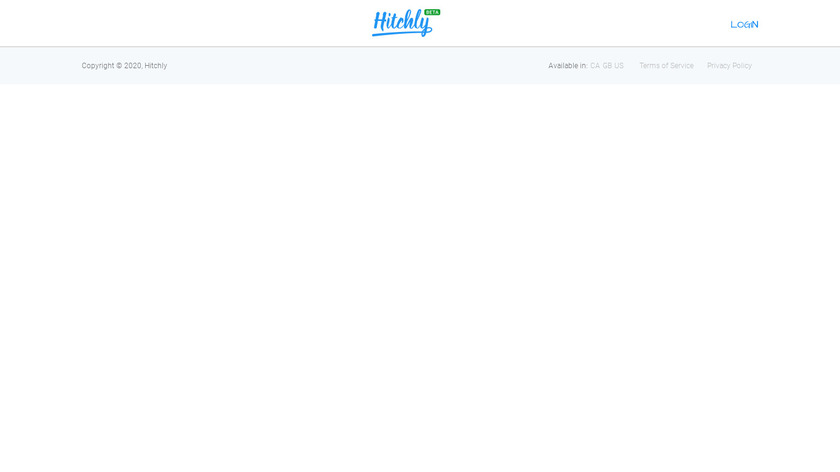 Hitch.ly Landing Page