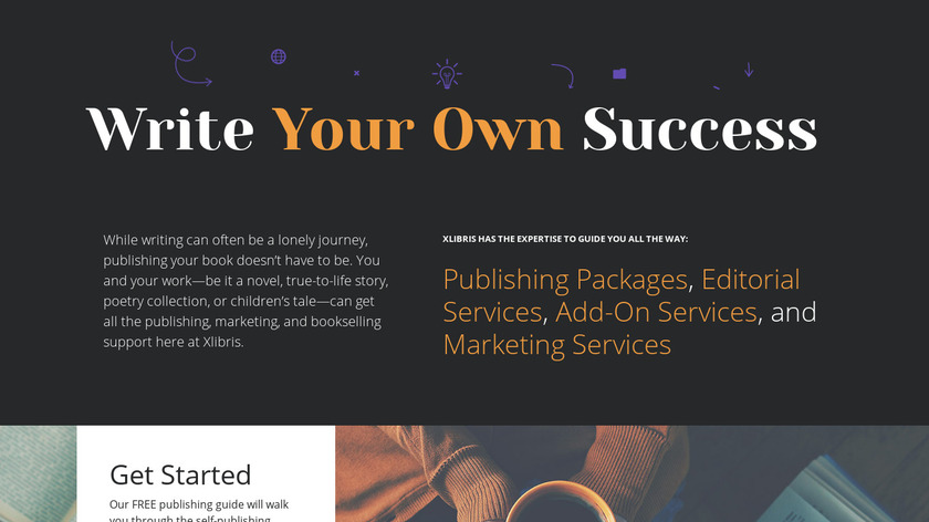 Xlibris Landing Page