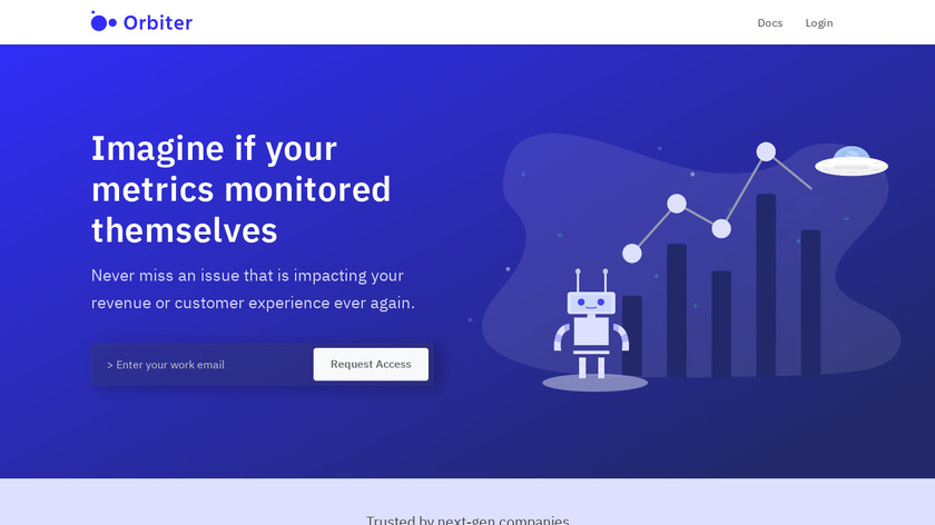 Orbiter AI Landing Page