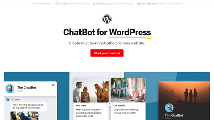 ChatBot for WordPress screenshot